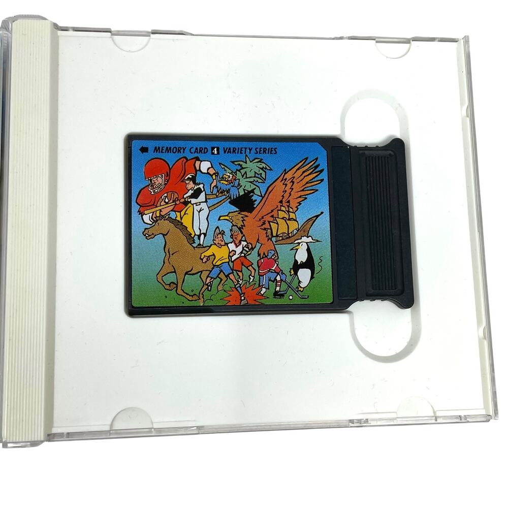 Janome Memory Card #4 Varsity Series Vintage Embroidery Card 17 Images NWOT - Picture 3 of 8